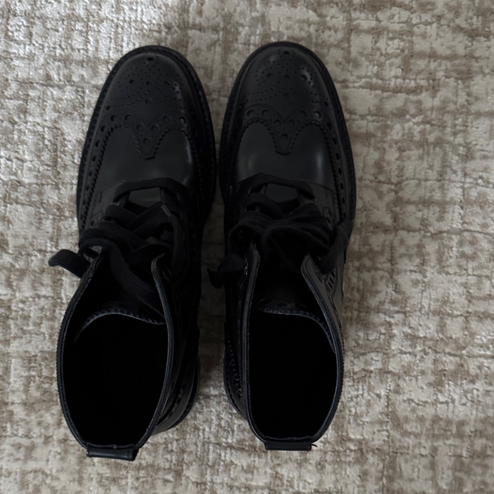 Burberry Men’s Leather Brogue Boots